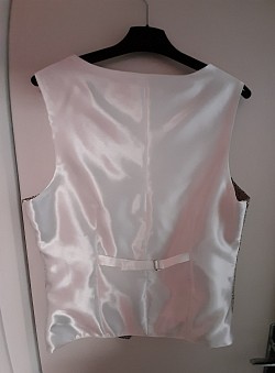 Création gilet de mariage homme