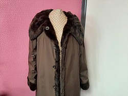 Changement tissu extérieur manteau